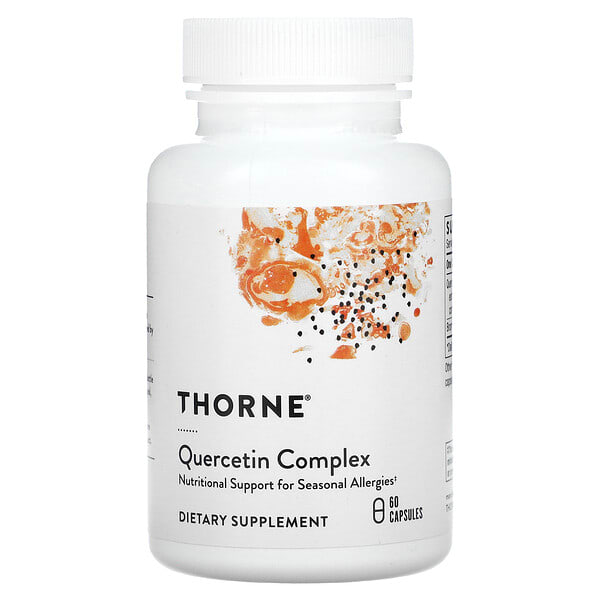 Thorne, Quercetin Complex, 60 капсул
