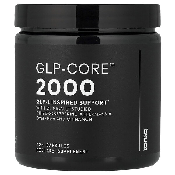 Toniiq, GLP-Core™ 2000, 120 капсул