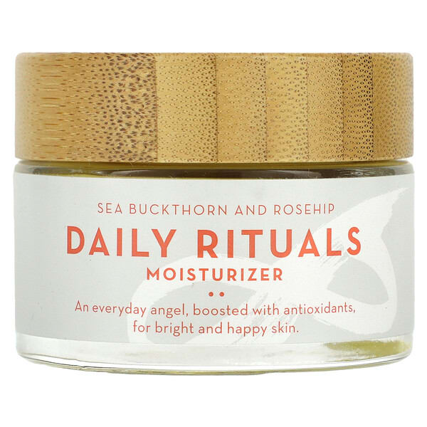 The Organic Skin Co., Daily Rituals Moisturizer, Sea Buckthorn and Rosehip, 1.7 fl oz (50  ml) (Discontinued Item)