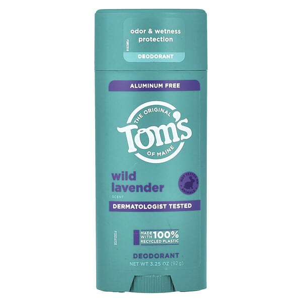Tom's of Maine, Aluminum Free Deodorant, Wild Lavender, 3.25 oz  (92 g)