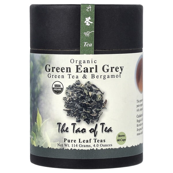 The Tao of Tea, Organic Green Tea & Bergamot, Green Earl Grey, 4 oz (114 g)