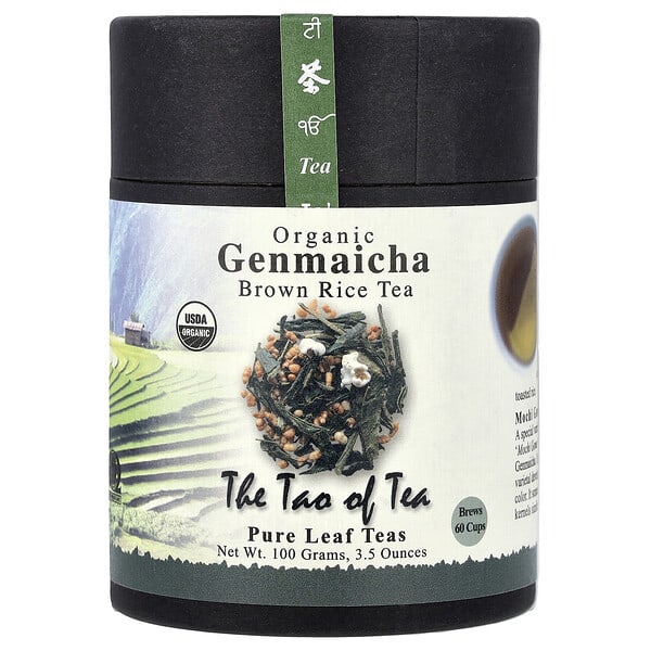 The Tao of Tea, Organic Brown Rice Tea, Genmaicha, 3.5 oz (100 g)