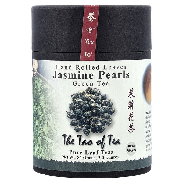 The Tao of Tea, Hand Rolled Leaves, ногоон цай, Jasmine Pearls, 3 oz (85 g)