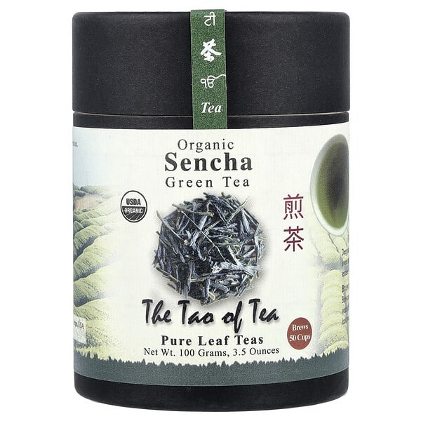 The Tao of Tea, органик ногоон цай, Sencha, 3.5 oz (100 g)