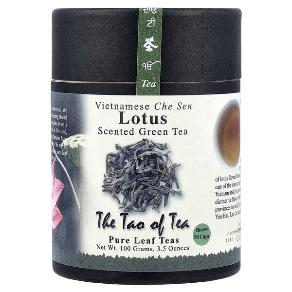 The Tao of Tea, Scented Green Tea, Lotus, 3.5 oz (100 g)