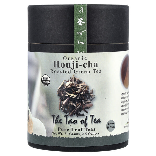 The Tao of Tea, Organic Houji-cha, Roasted Green Tea, 2.5 oz (71 g)