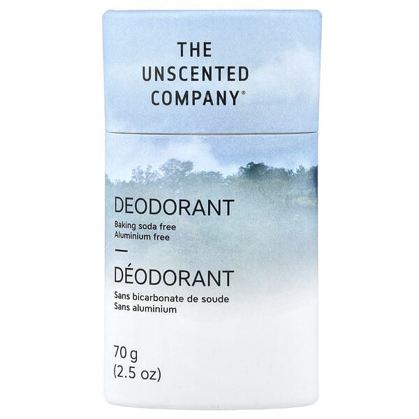 The Unscented Company, Deodorant, Aluminum Free, Fragrance Free, 2.5 oz (70 g)