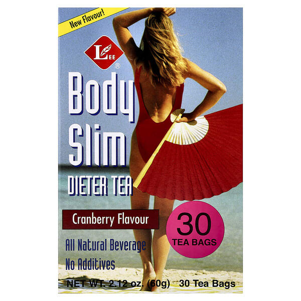 Uncle Lee's Tea, Body Slim Dieter Tea, клюква, 30 Tea Bags, 2.12 oz (60 g)