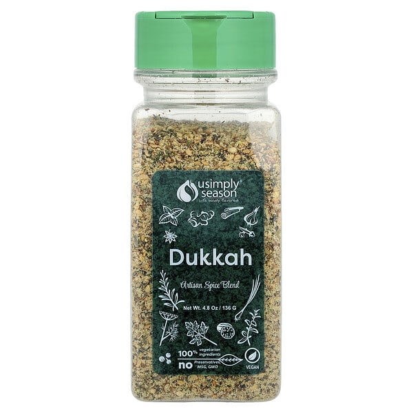 USimplySeason, Artisan Spice Blend, Dukkah, 4.8 oz (136 g)