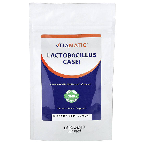 Vitamatic, Lactobacillus Casei, 3.5 oz (100 g)