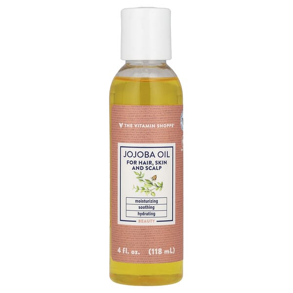 The Витамин Shoppe, жожобагийн тос , 4 fl oz (118 ml)
