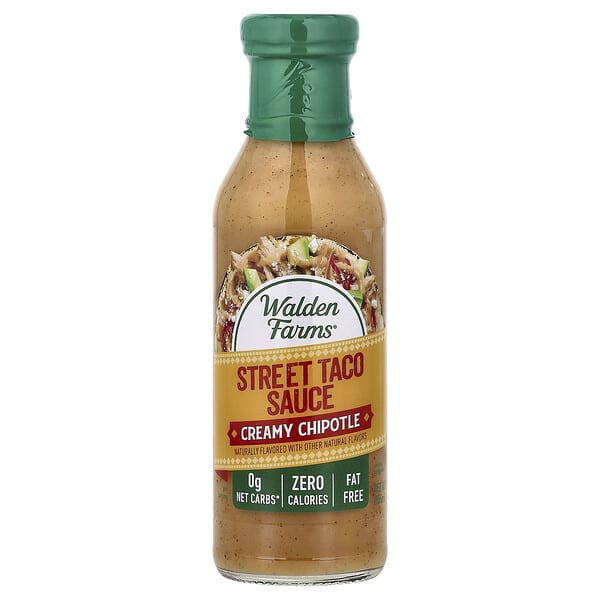 Walden Farms, Street Taco Sauce, Creamy Chipotle, 12 fl oz (355 ml)
