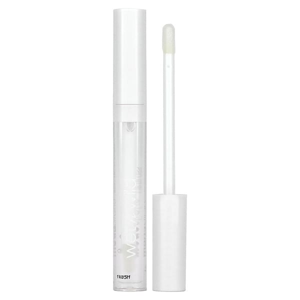 wet n wild, MegaSlicks, Lip Gloss, 1114498 Crystal Clear, 0.07 fl oz (2.2 ml) (Discontinued Item)