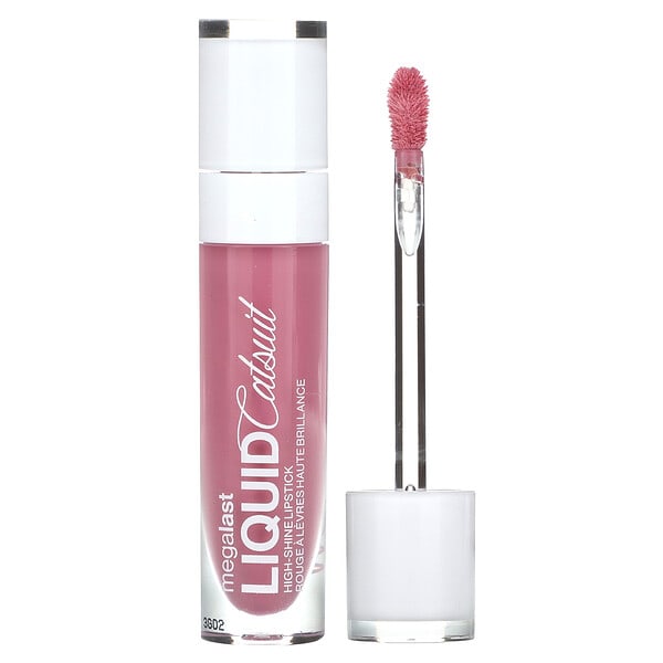 wet n wild, MegaLast, Liquid Catsuit, High-Shine Lipstick, 942B Flirt Alert, 0.2 oz (5.7 g)