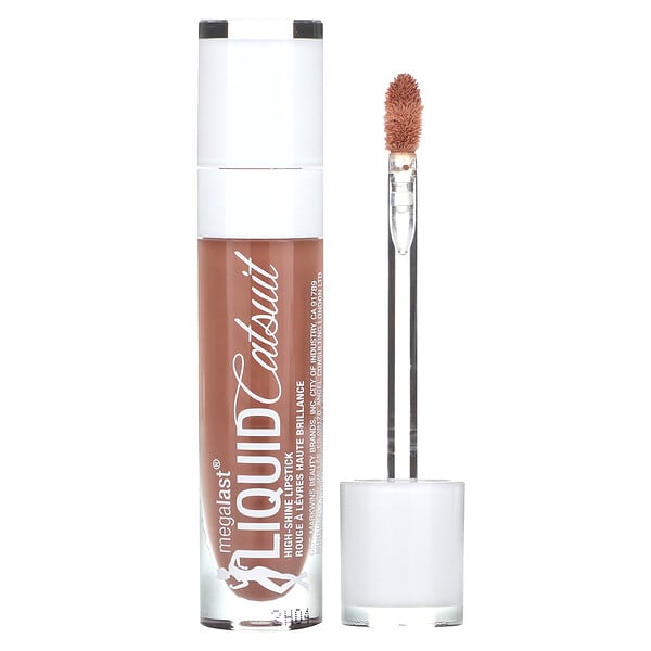 wet n wild, MegaLast, Liquid Catsuit, High-Shine Lipstick, 944B Send Nudes, 0.2 oz (5.7 g) (Discontinued Item)