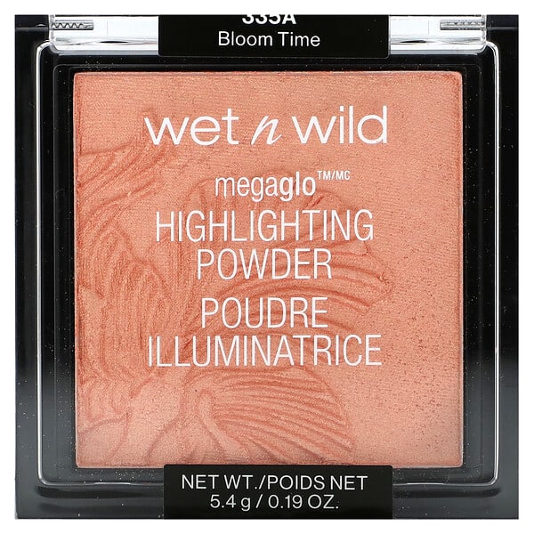 wet n wild, MegaGlo, Highlighting Powder, 335A Bloom Time, 0.19 oz (5.4 g) (Discontinued Item)