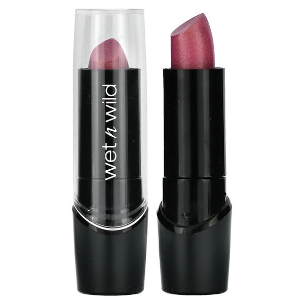 wet n wild, Silk Finish Lipstick, 530D Dark Pink Frost, 0.13 oz (3.6 g) (Discontinued Item)