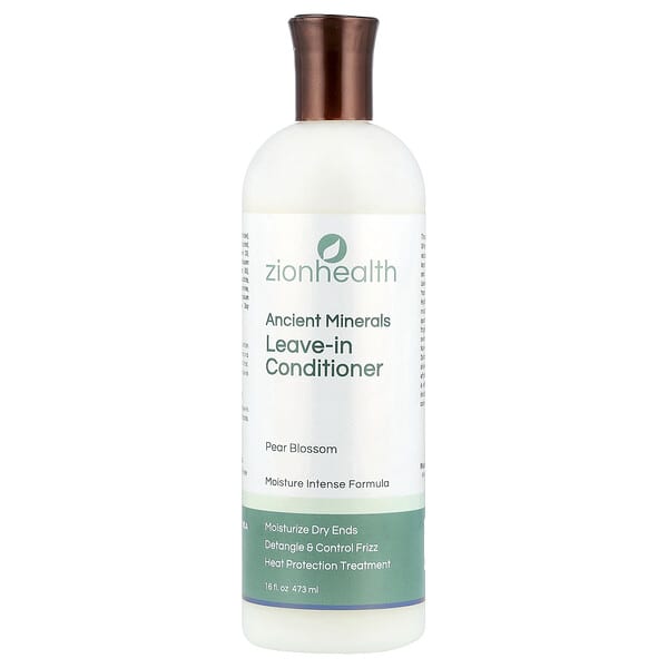 Zion Health, Ancient Minerals Leave-in Conditioner, Pear Blossom, 16 fl oz (473 ml)