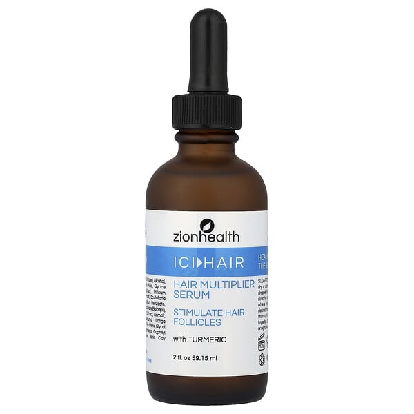 Zion Health, ICI Hair, Hair Multiplier Serum, 2 fl oz (59.15 ml)