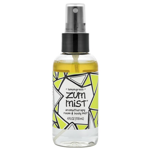 ZUM, Zum Mist®, Aromatherapy Room & Body Mist, Lemongrass, 4 fl oz (118 ml)