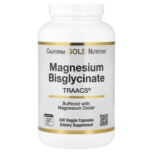 California Gold Nutrition хелатный бисглицинат магния Albion TRAACS