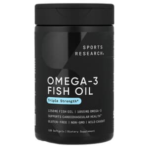 Sports Research Omega-3 Fish Oil Triple Strength