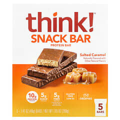 Think! ソルトキャラメル 5本入りのパッケージ