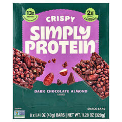 Simply Protein ダークチョコレートアーモンド8本