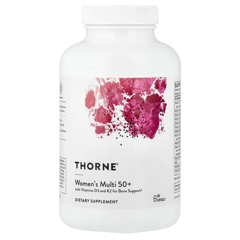 Multivitamínico Mujer 50+, 180 Cápsulas, Thorne
