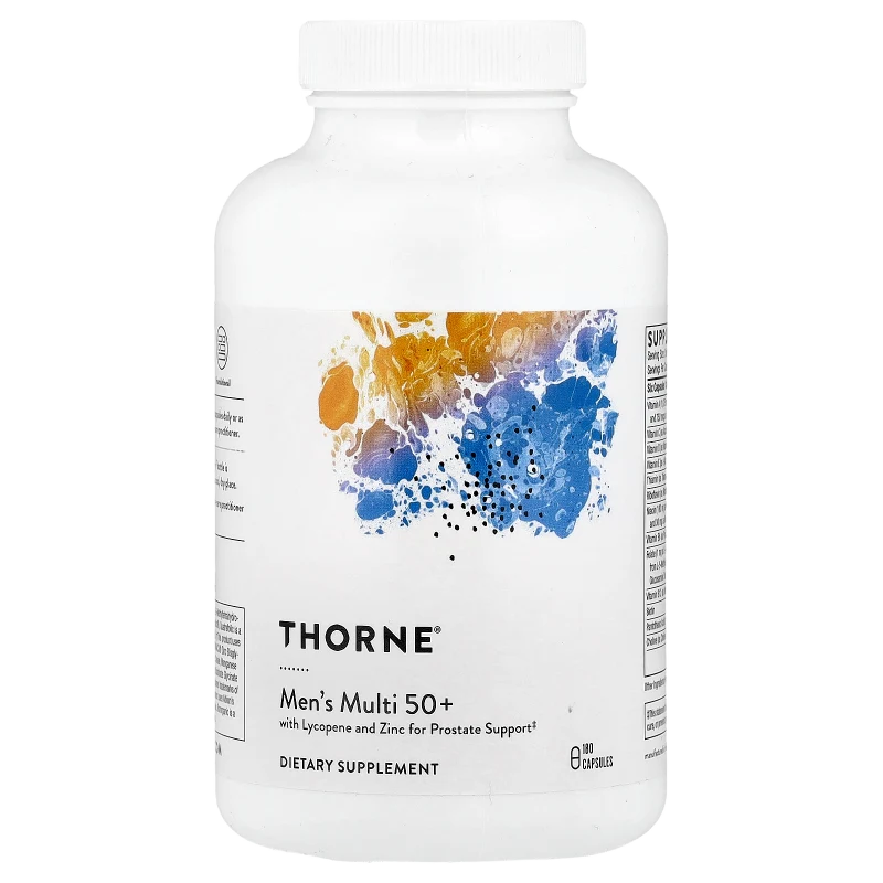 Multivitamínico Hombre 50+, 180 Cápsulas, Thorne