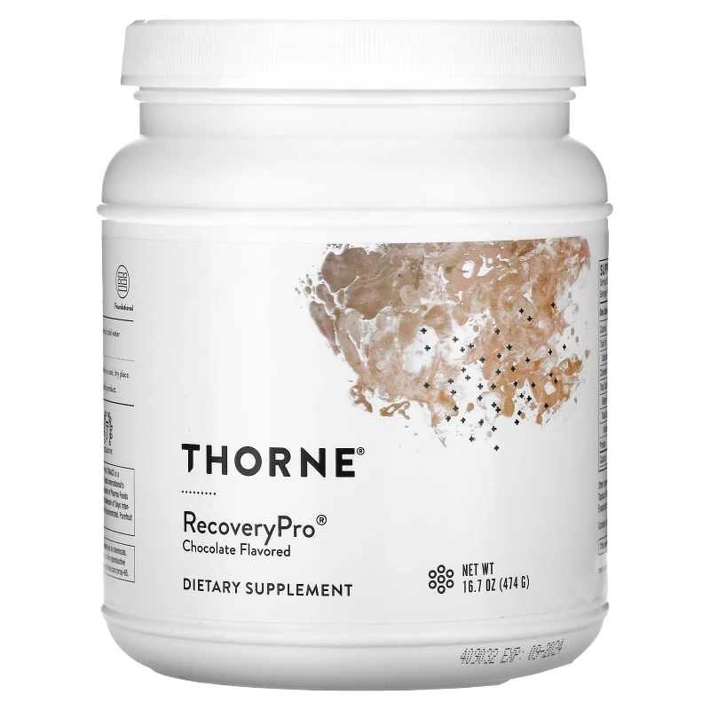 RecoveryPro, Chocolate, 474 g, Thorne