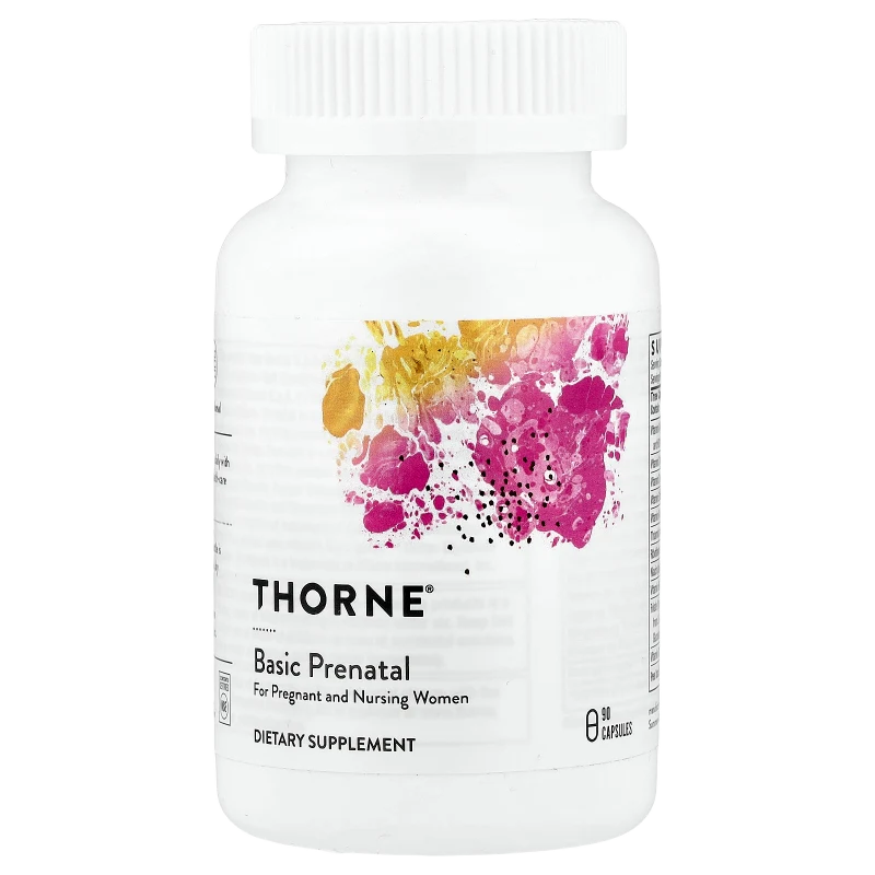 Vitaminas Prenatales Basic Prenatal, 90 Cápsulas, Thorne