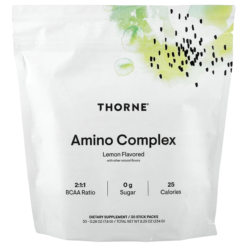 Amino Complex, Limón, 30 Sobres, Thorne