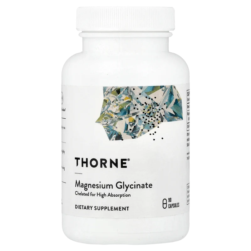 Magnesio Glicinato, 120 mg, 90 Cápsulas, Thorne