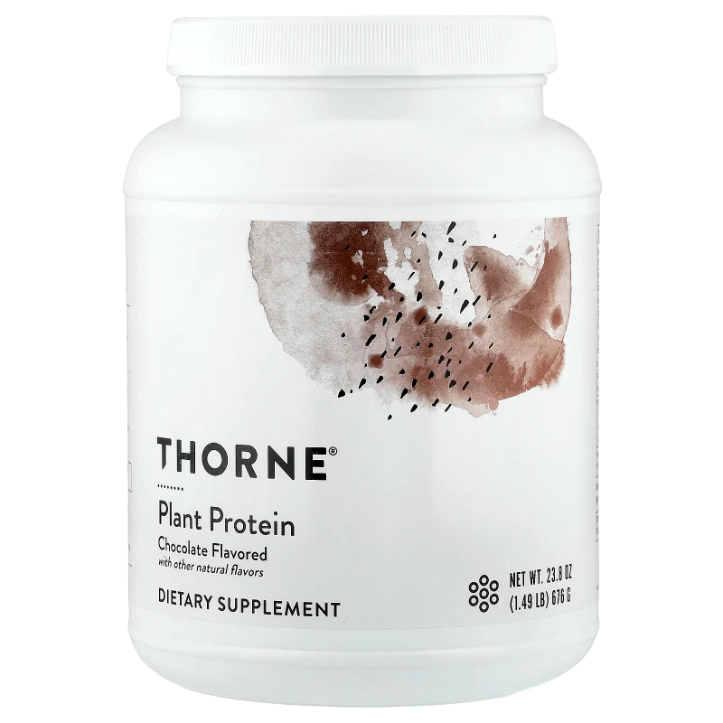 Plant Protein, Chocolate, 676 g, Thorne