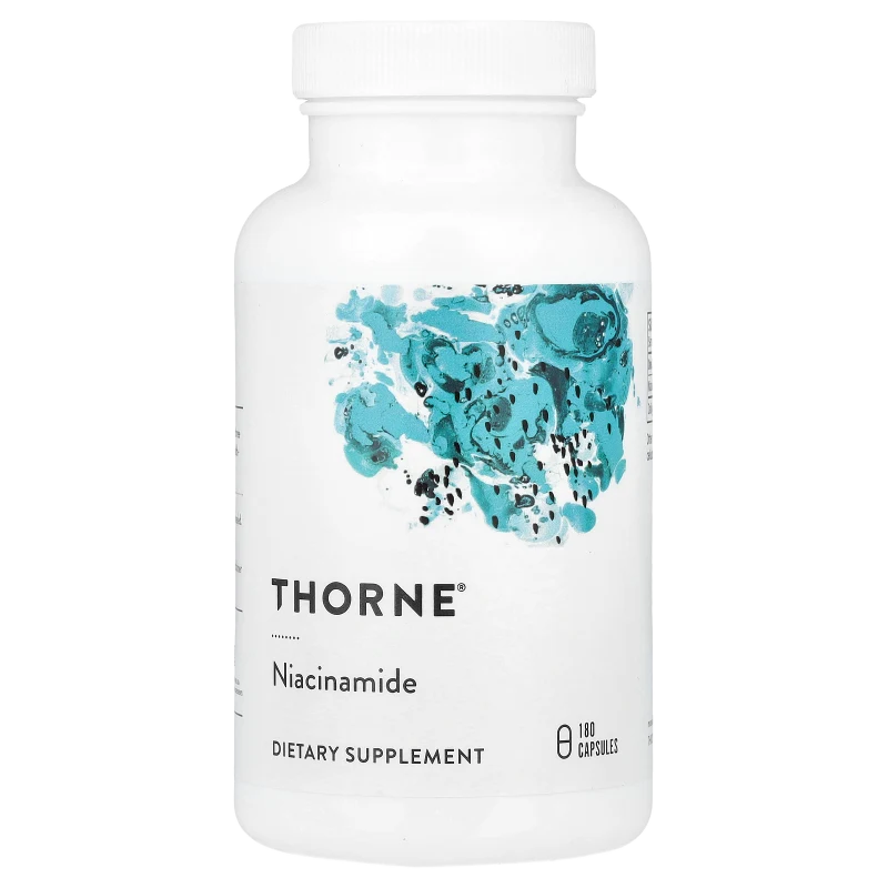 Niacinamida, 500 mg, 180 Cápsulas, Thorne