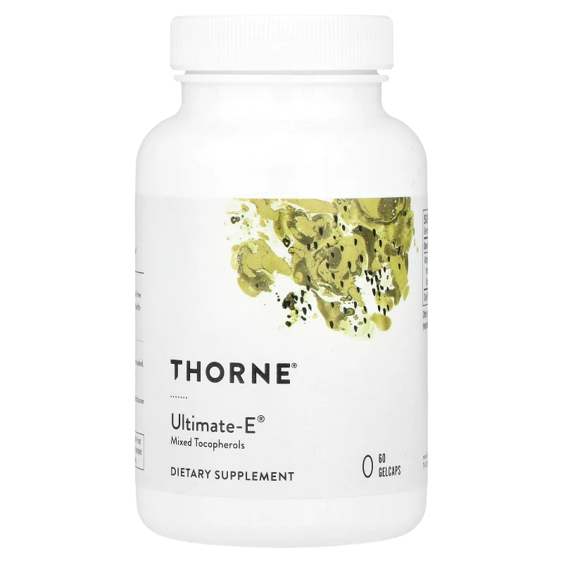 Ultimate-E, Vitamina E Completa, 60 Gelcaps, Thorne