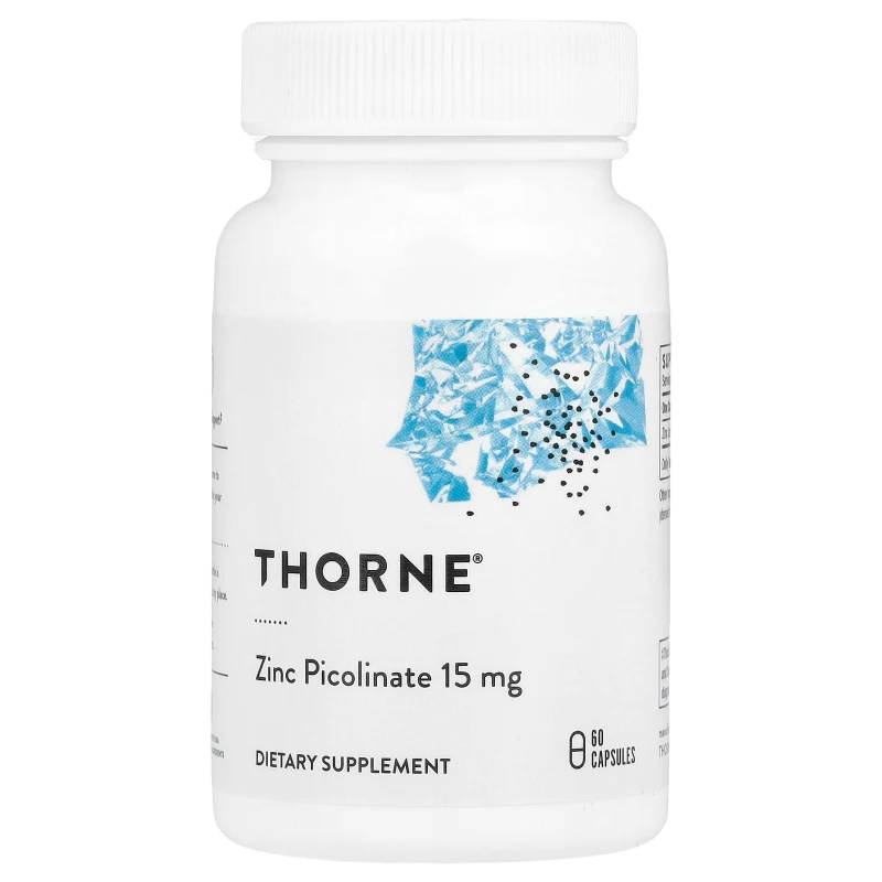 Zinc Picolinato, 15 mg, 60 Capsulas, Thorne