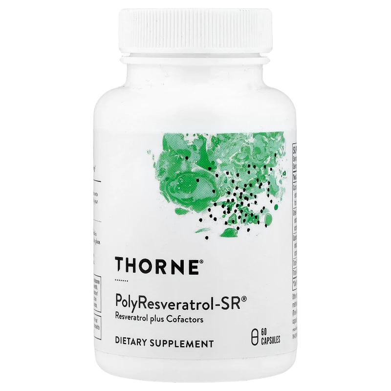 PolyResveratrol-SR, 60 Cápsulas, Thorne