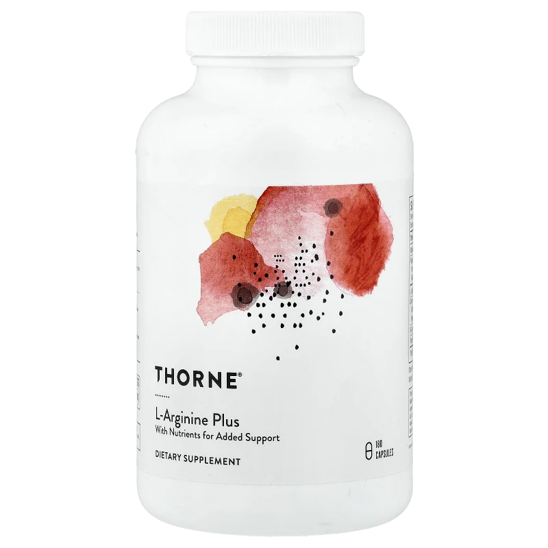 L-Arginina Plus con Apoyo Antioxidante, 180 Cápsulas, Thorne