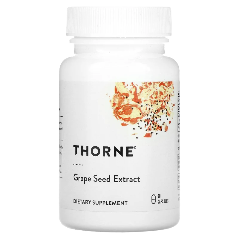 Extracto de Semilla de Uva, 100 mg, 60 Cápsulas, Thorne
