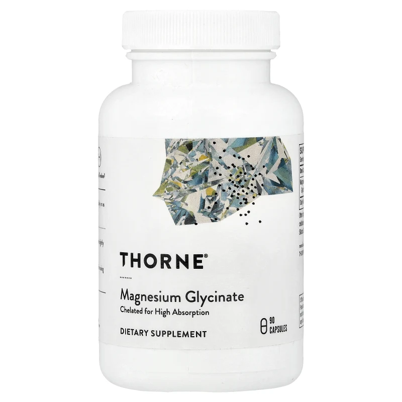 Magnesio Glicinato, 120 mg, 90 Cápsulas, Thorne