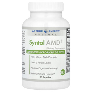 Arthur Andrew Medical, Syntol AMD，提供高階微生物菌群，500 毫克，90 粒膠囊