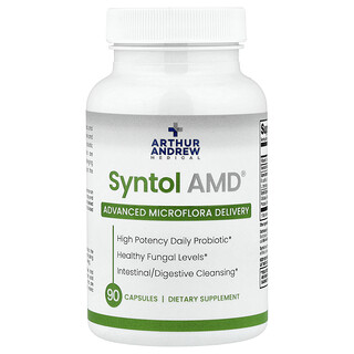 Arthur Andrew Medical, Syntol AMD®，高級微生物菌群，500 毫克，90 粒膠囊
