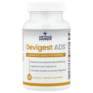 Arthur Andrew Medical, Devigest ADS®，高級消化幫助，90 粒膠囊