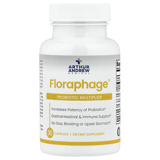 Arthur Andrew Medical, Floraphage®，益生菌增殖配方，30 粒膠囊（每粒 1,000,000 PFU）
