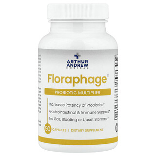 Arthur Andrew Medical, Floraphage®，益生菌倍增劑，1,000,000 PFU，90 粒膠囊