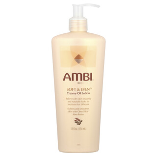 AMBI, Soft & Even™ 身體乳，12 液量盎司（354 毫升）