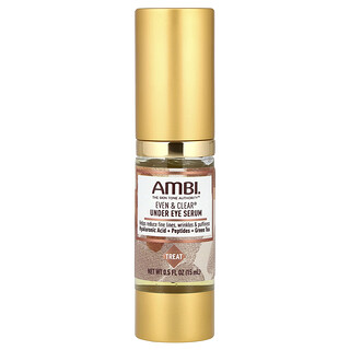 AMBI, Even & Clear®，眼下精華，0.5 液量盎司（15 毫升）