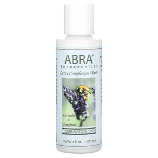 Abra Therapeutics, Detox Complexion Wash，薰衣花草和葡萄柚香，4 液量盎司（120 毫升）